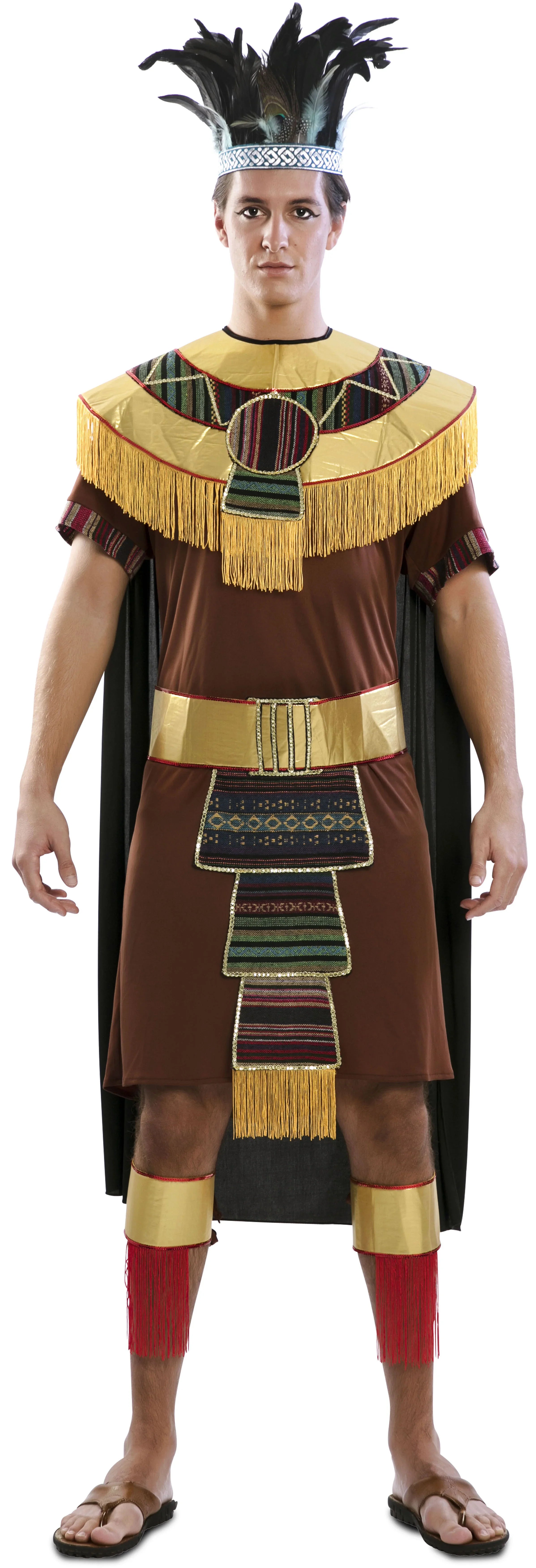 Disfraz de Azteca Tribu para Hombre Adultos EuroCarnavales